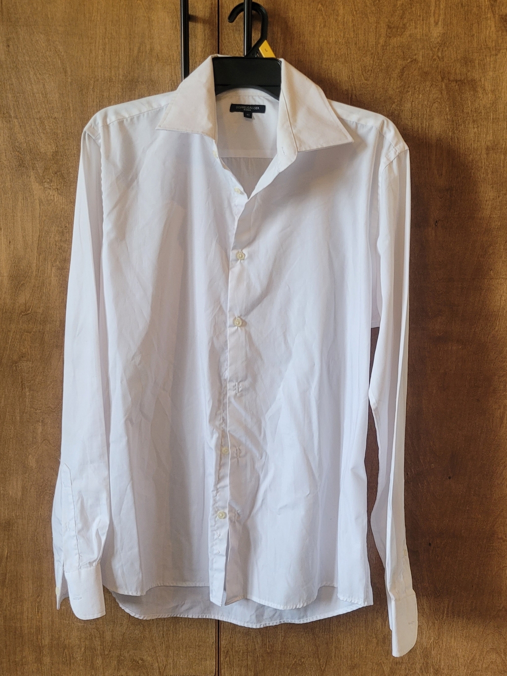 White Men's Dress Shirt